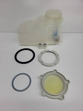05894793 Miele Original Salt Container Complete With Lid And Seals. Used G-series