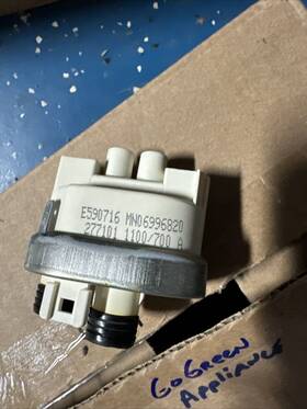 Mn06996820 Miele 06996820 Oem Level Switch Pressure Dishwasher 6996820 E51002252 277101