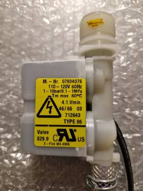 07934076 Miele Waterproof Water Intake Valve 7934076