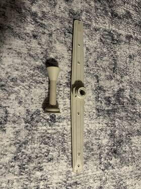 10321847 Miele Dishwasher Spray Arm And Adaptor Nos