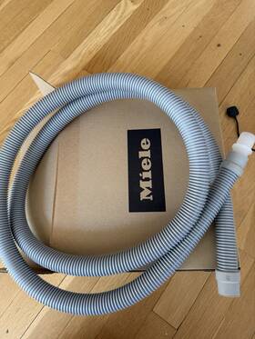 1545806 Miele Dishwasher Drain 2.25 M Extension Hose And Connector Pt # 1 545 806 7 Ft