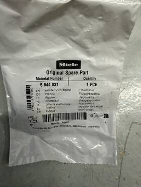 5544031 Miele Dishwasher Flowmeter Sensor Oem 100% Genuine