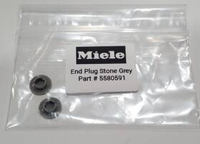 5580591 Miele Genuine Dishwasher End Plug Stone Grey #
