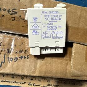 5870220 Miele - Oem Dishwasher Relay 0419 11 120103
