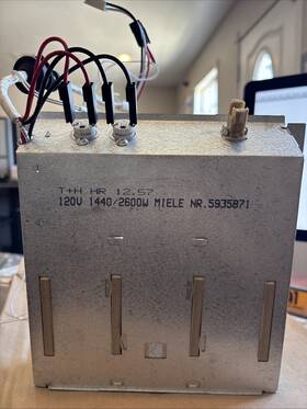 5935871 Miele Heater Bank
