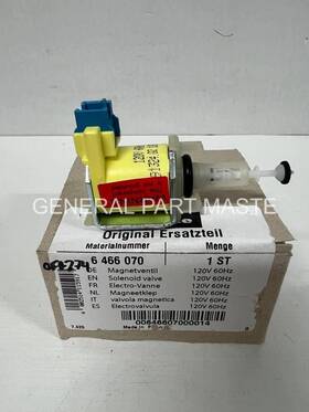 6466070 Miele Genuine Oem Solenoid Valve 120v 60hz