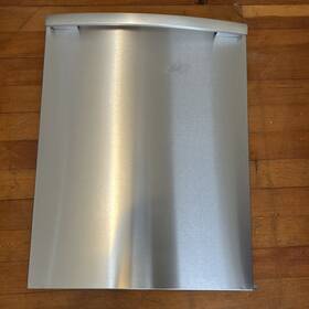 6613470 Miele 6682240/6213879/6613470 Front Panel Stainless Steel Dishwasher