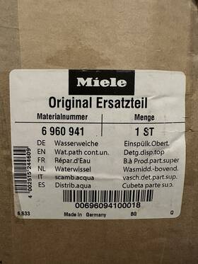 6960941 Miele # Oem Water Path Control Unit