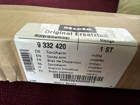 9332420 Miele Genuine Oem Spray Arm Middle