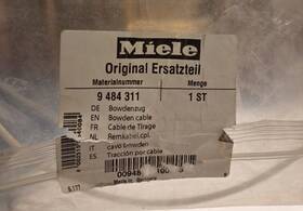 9484311 Miele Bowden Cable Dishwasher / Washer Door Genuine Oem New