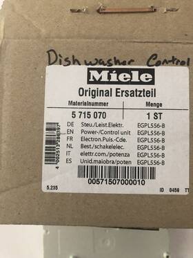 Egpl556-b Miele Dishwasher Control Board