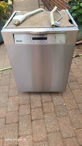 G2430sci Miele Dishwasher Used Ss Front Panel