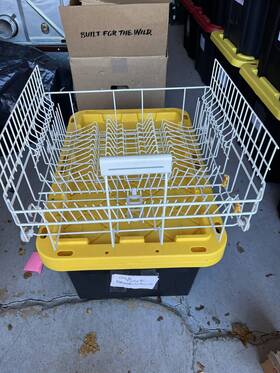 Guk5800kd Miele Oem Dishwasher Bottom Basket Complete