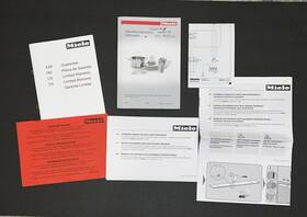 Hg05 Miele Dishwasher Operating Instructions Manual Installation Guide