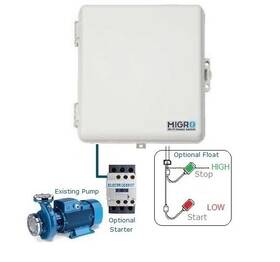 Apc100 Migro Pump Control High Low Tank Level Controller Start Stop Power 12vdc 120/240 Vac