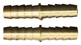 S-642 Milton 10 Pack - Hose Mender Fitting Brass 3/8- Inch 2-pk