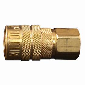 S-715 Milton Compressor Coupler Brass M-style Female 1/4- Inch Npt -s-715