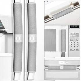 Miss.silk 737655814279 Refrigerator Door Handle Covers 5pcs Sleek And Form-fitting Keep Your Frid