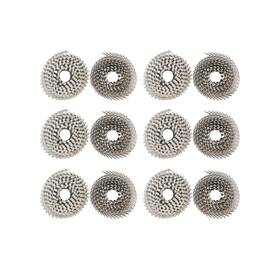 3600 Mitoharet 903036313721 Stainless Coil Siding Nails 15 Degree Coils 2 Inch 0.09 Ring Shank