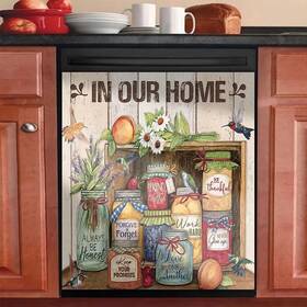 Mlgb 547554732160 Our Home Decorative Dishwasher Door Magnet Cover - Front Panel Sticker For Ki