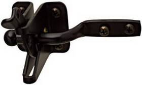 N101-121 National Hardware Black Satin Gate Latch -