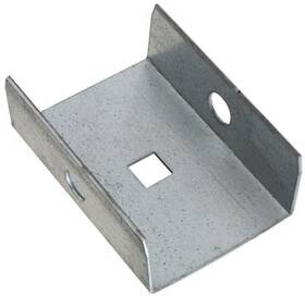 N104-307 National Hardware 10 Pack - Galvanized Barn Door Rail End Cap