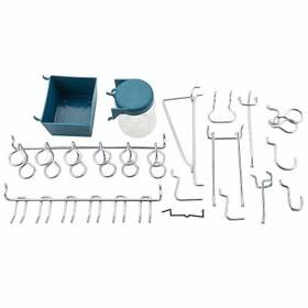 N112-058 National Hardware 43-pc. Pegboard Hook Assortment Steel -