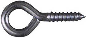 N118-794 National Hardware Medium Screw Eye 2-1/16 Inch 3-pk. -