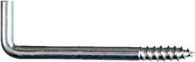 N120-436 National Hardware Square-bend Screw Hook Zinc 1-3/8 Inch 10-pk. -
