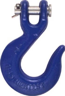 N177-253 National Hardware Clevis Slip Hook Blue 1/4 Inch -