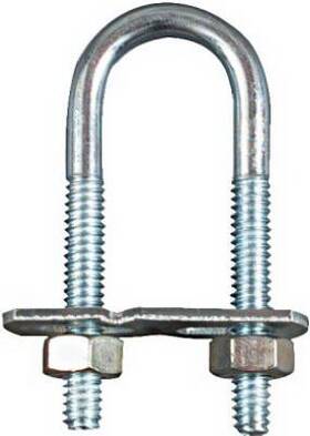 N222-075 National Hardware 5 Pack - U Bolt #112 Zinc 1/4 X 3/4 2-1/2 Inch