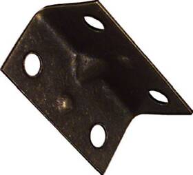 N226-282 National Hardware 5 Pack - 1-1/2 X 3/4 Inch Antique Brass Corner Brace