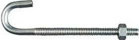N232-892 National Hardware 10 Pack - J Bolt Zinc 1/4 X 4-in