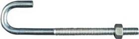 N232-926 National Hardware 10 Pack - J Bolt Zinc 5/16 X 5 Inch