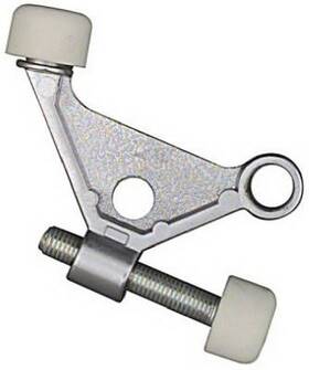 N274-084 National Hardware 5 Pack - Doorstop Hinge Pin Satin Chrome