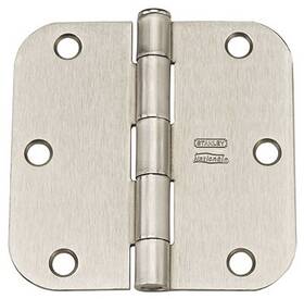 N612-061 National Hardware 4 Pack - Residential Hinge Satin Nickel 3-1/2 Inch 12-pk