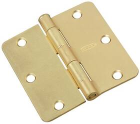 N830-229 National Hardware 15 Pack - Door Hinge Interior Satin Brass 3 Inch