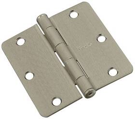 N830-245 National Hardware 15 Pack - Door Hinge Interior Satin Nickel 3-1/2 Inch