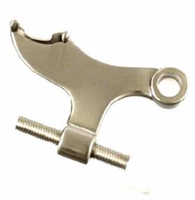 N830-255 National Hardware Hinge Pin Door Stop Satin Nickel -