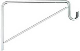 N224-501 National Mfg Co Shelf And Rod Bracket White Baked Enamel