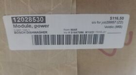 12028530 New Genuine Bosch Oem Power Module Dishwasher