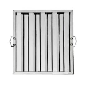 54378 New Star Foodservice Stainless Steel Hood Filter 20 Inch W X H Individual
