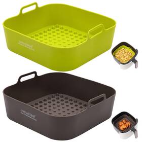 K132brgr Newitee Air Fryer Silicone Liners 5 Quart For Ninja Af141/af181/cosori 2 Pa... Fast Ship