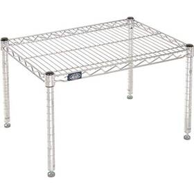 P1824c Nexel Commerical Wire Shelf Platform Dunnage Storage Rack 18 Inch X 24 14 C