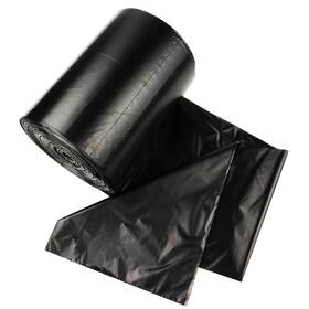 Nicesh 794168688636 2.6 Gallon Diaper Trash Bags 250 Counts Black