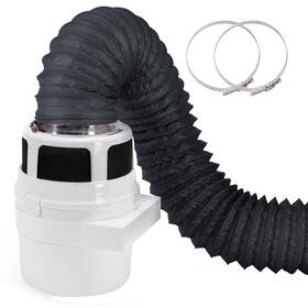 Noorny 734172458788 Upgraded 3 In 1 Indoor Dryer Vent Kit Lint Trap For Electric Clo