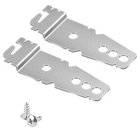 1000419 Nqeuepn 2pcs Dishwasher Mounting Bracket For Under Counter Clips Universa