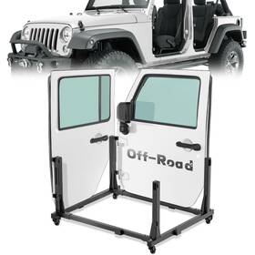 O-0001-fba Obnaux Door Hanger Storage Rack Bracket Holder Compatible With 1987-2024 Jeep Gladia