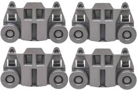 Odowalker 667016395768 Pack Of 4 Dishwasher Premium Wheels Lower Rack For Kenmore Elite P