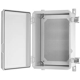 Ip67 Ordentlich 742298594631 Waterproof Electrical Junction Box Abs Plastic Enclosure With Hinged Cov
